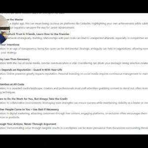 Law 4 of the 48 Laws of Power: My Perspective